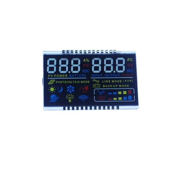 VA LCD -displaymodul för solladdare